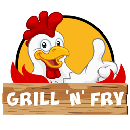 Grill N Fry logo.